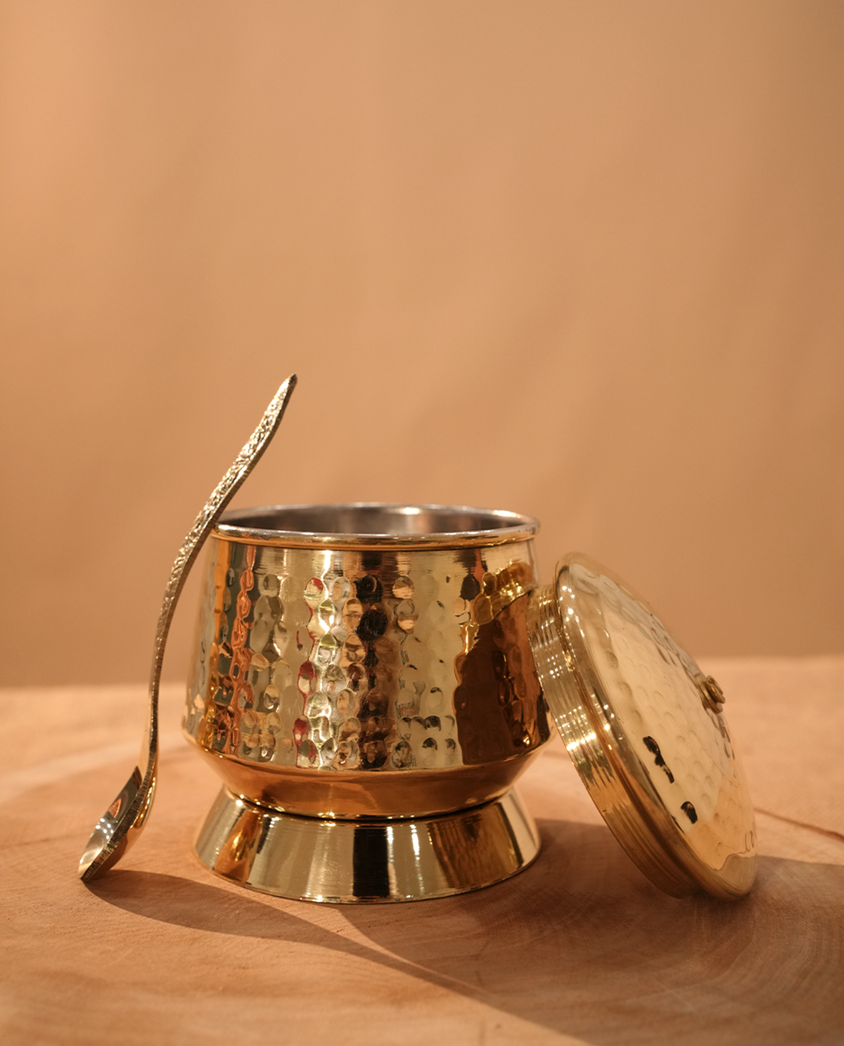 Brass Signature Ghee Pot