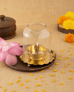 Brass Adjustable Akhand Diya