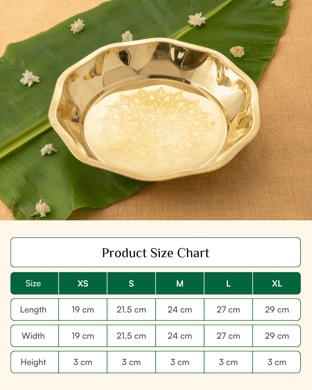 Premium Brass Allure Parat/ Deep Plate