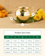 Premium Brass Classic Kalash