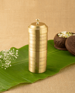 Brass Elite Coffee Filter Engraved