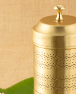 Authentic Brass Elite Coffee Filter Engraved