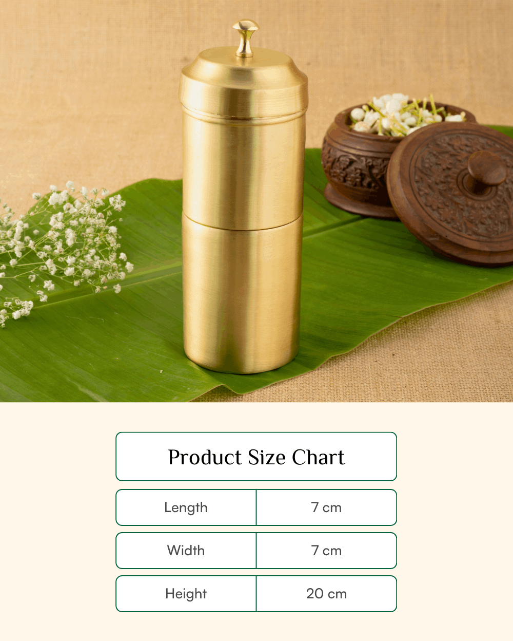 Premium Brass Elite Coffee Filter