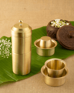 Brass Elite Coffee Filter with Coffee Dabra Set of 2