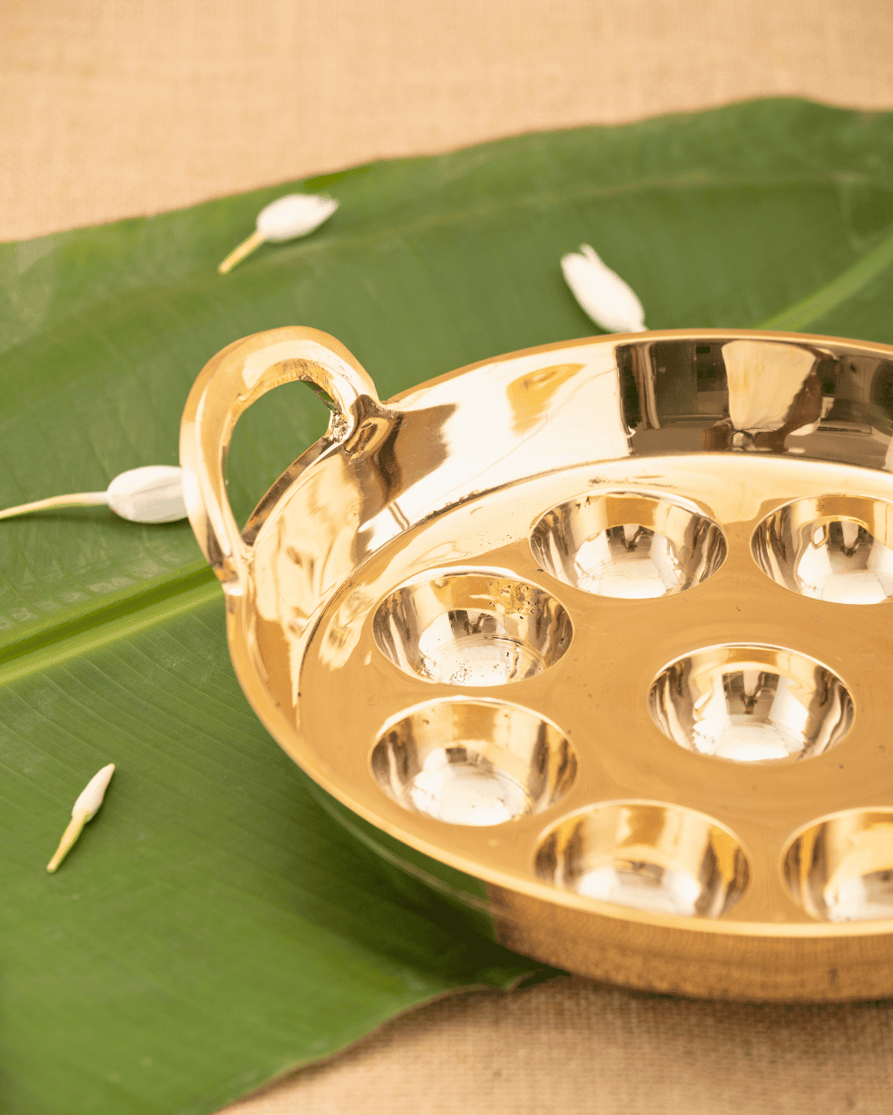 Pure Brass Premium Appam Pan