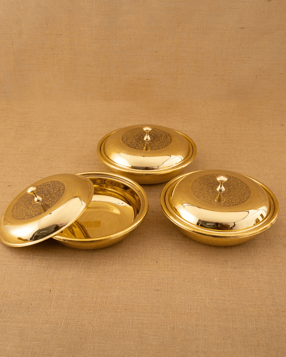 Brass Premium Dinner Set