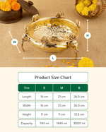 Natural Brass Premium Elephant Urli/ Flower Bowl