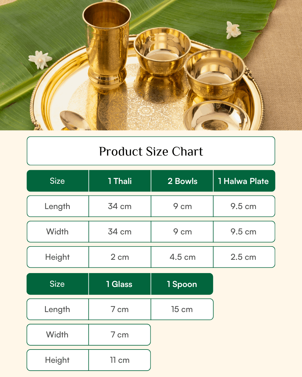 Premium Brass Rajwadi Thaliset