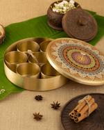 Royal Brass Spice Box Designer