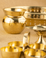 Brass Premium Pooja set