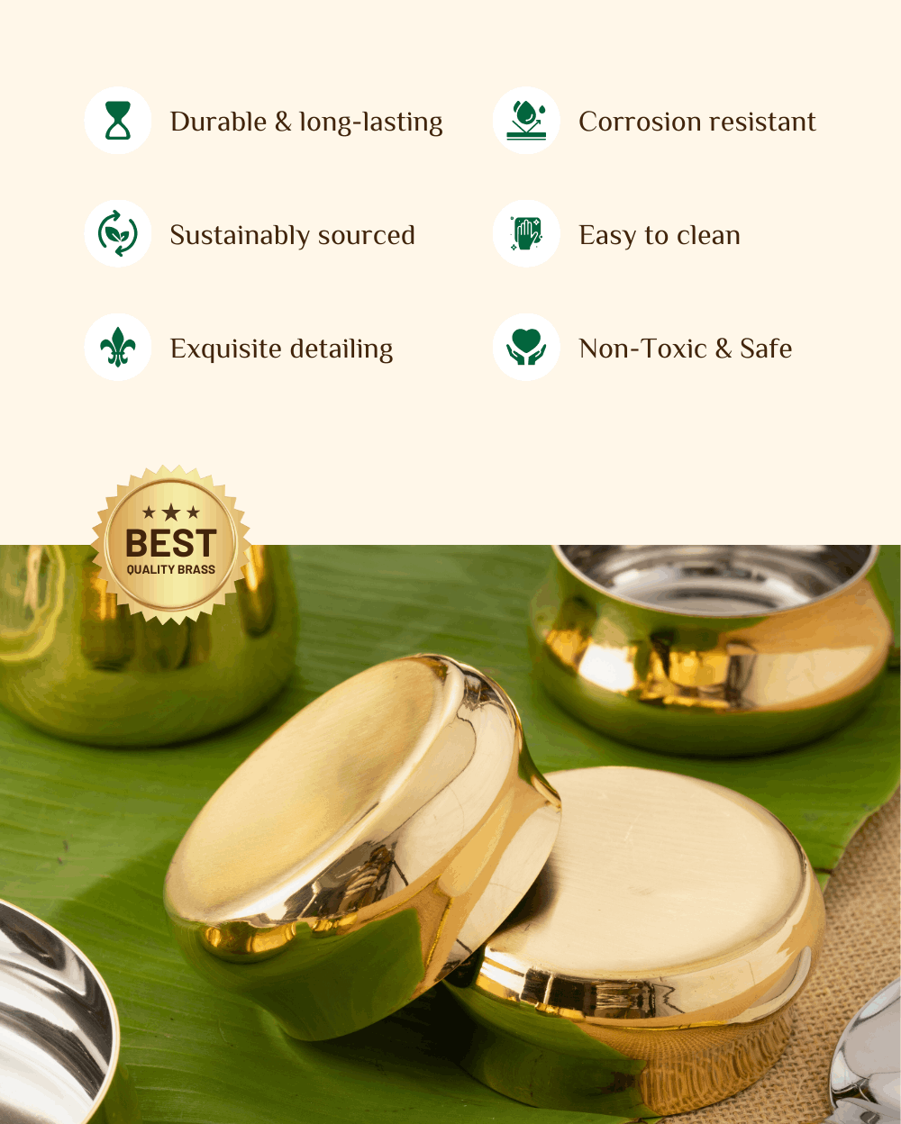 Benefits Of Brass Signature Thaliset Curved (steel Inside)