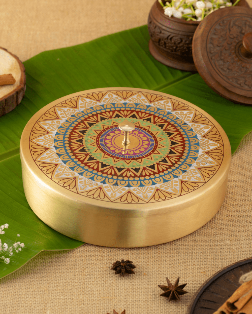 Brass Spice Box Designer