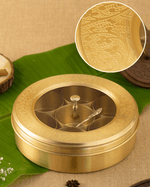 Authentic Brass Spice Box See Through