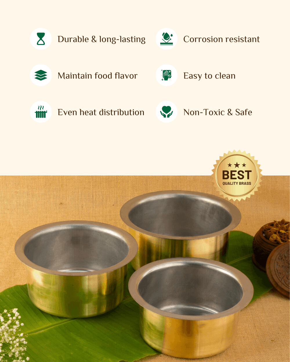 Benefits Of Brass Sterling Cooking Pot Tin Coated