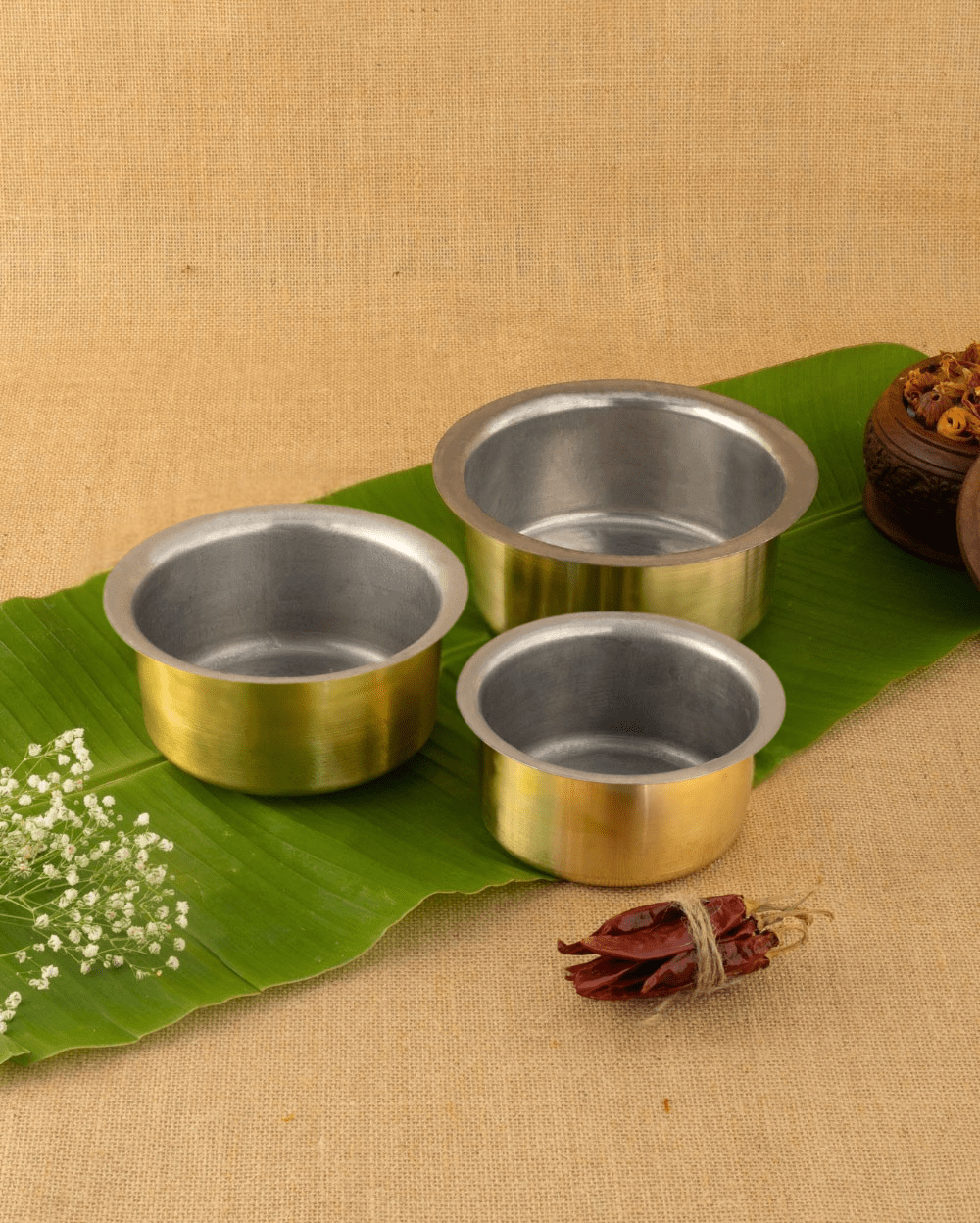 Brass Sterling Cooking Pot Tin Coated