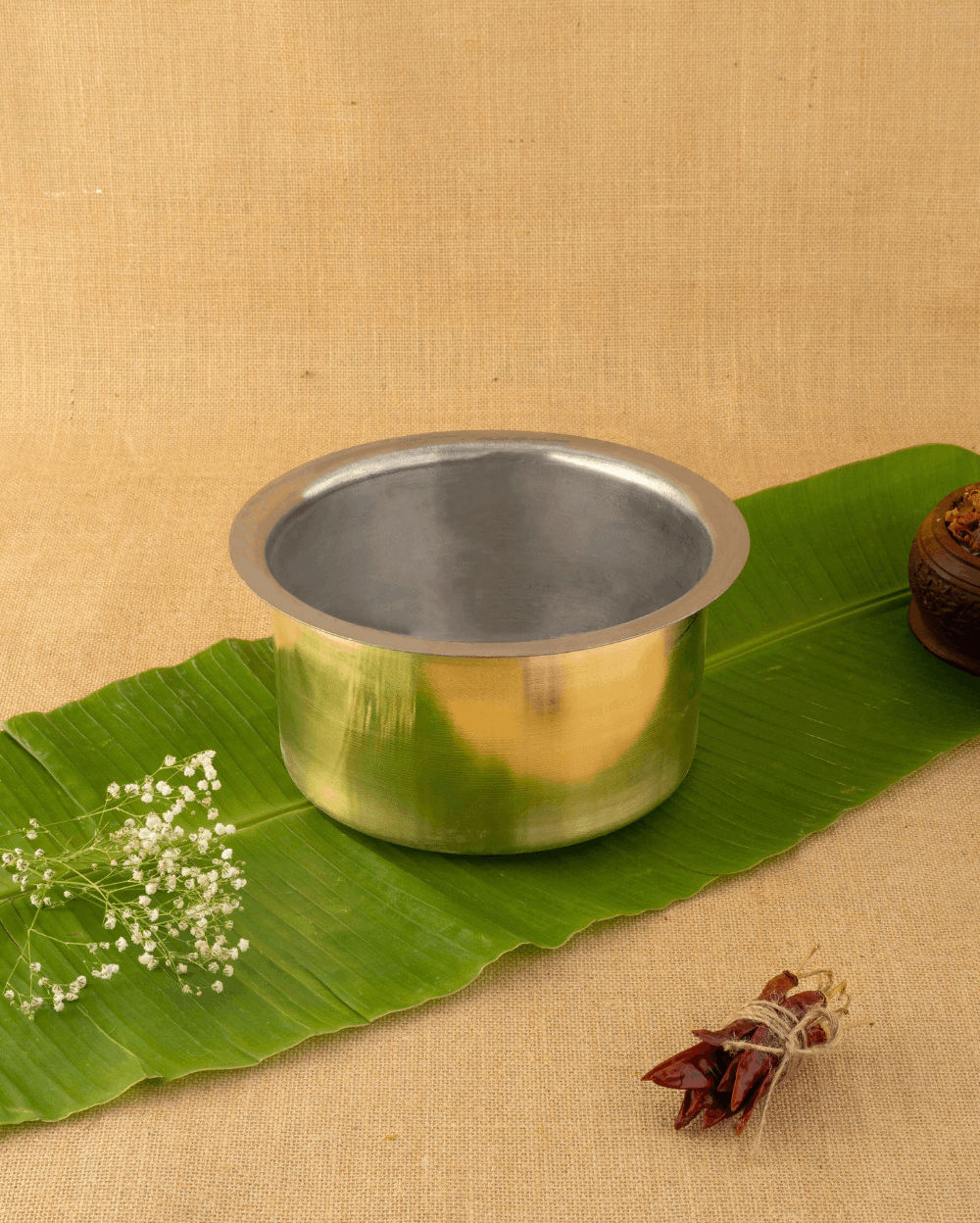 Brass Sterling Cooking Pot Tin Coated