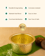 Benefits Of Brass Sterling Hammered Cooking Pot