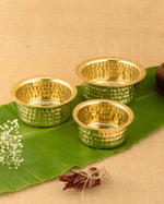 Authentic Brass Sterling Hammered Cooking Pot