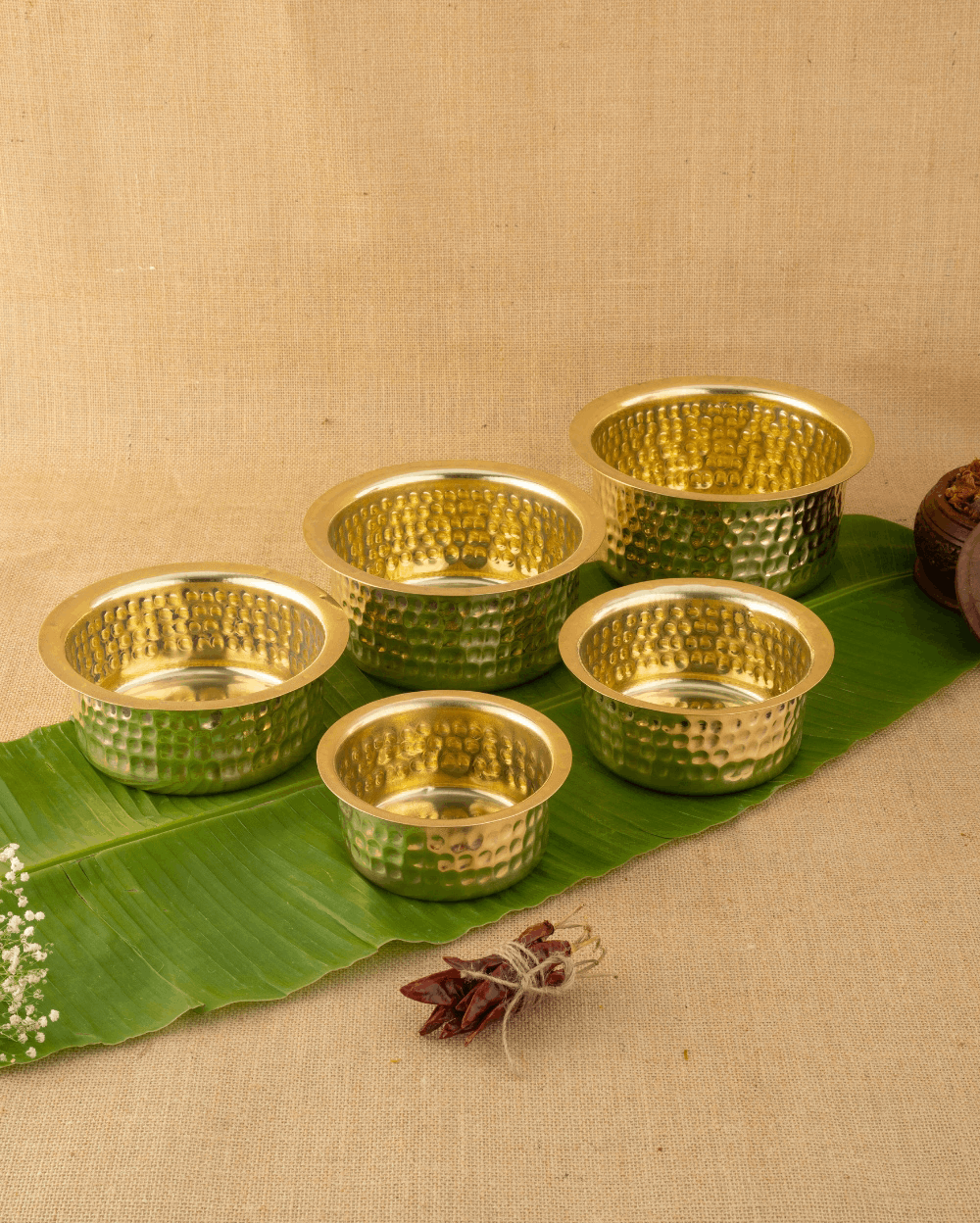 Royal Brass Sterling Hammered Cooking Pot