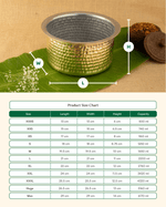 Premium Brass Sterling Hammered Cooking Pot Tin Coated