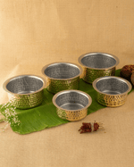 Royal Brass Sterling Hammered Cooking Pot Tin Coated