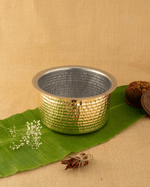 Brass Sterling Hammered Cooking Pot Tin Coated