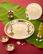 Authentic Bronze Divine Pooja Set