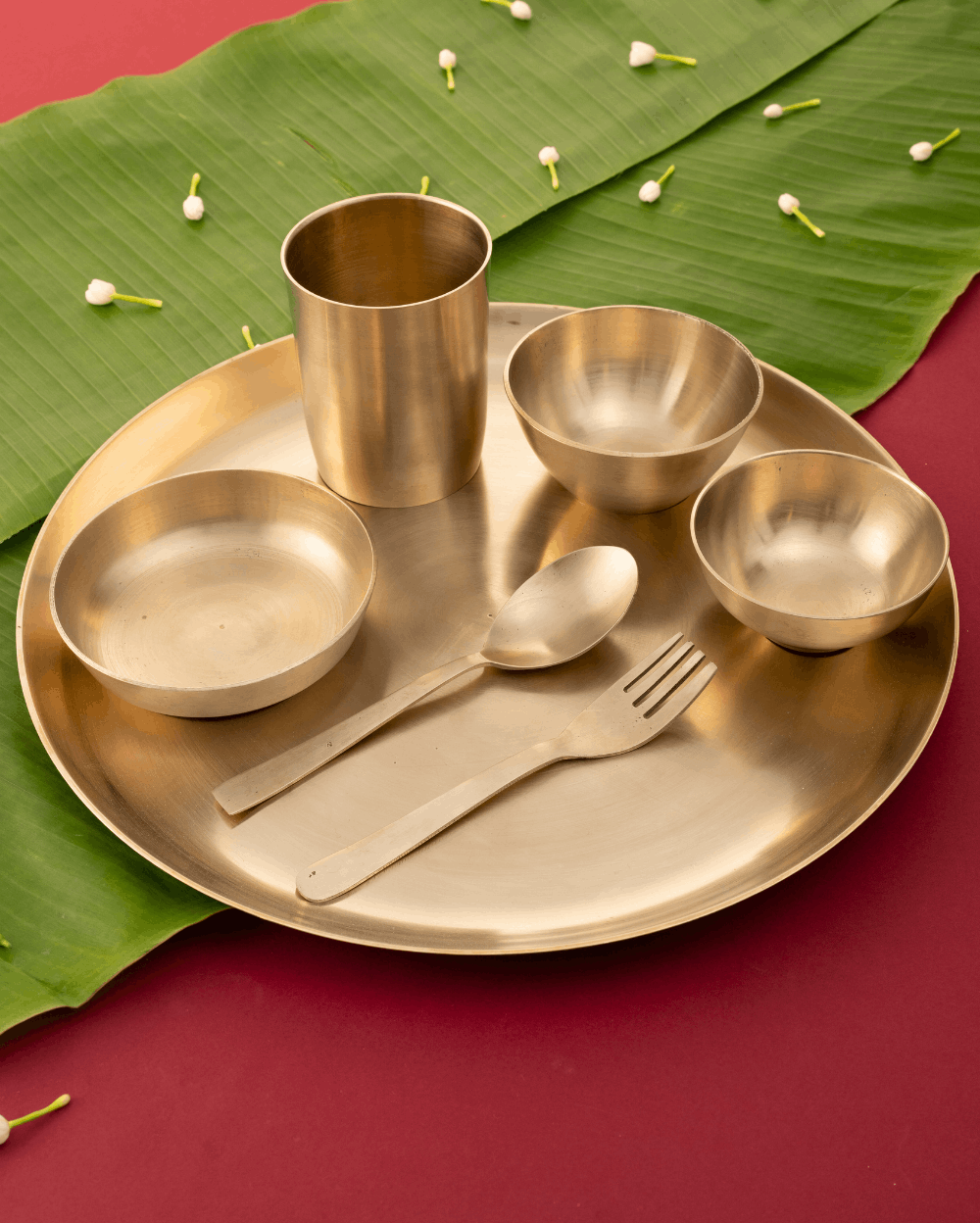 Bronze Supreme Thali/Dinner Set Matt