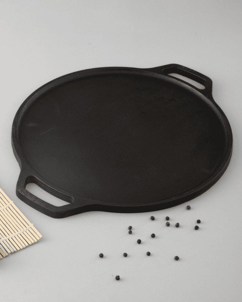 Authentic Cast Iron Robust 2 in 1 Tava