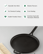 Benefits of Cast Iron Robust Multi Purpose Tava
