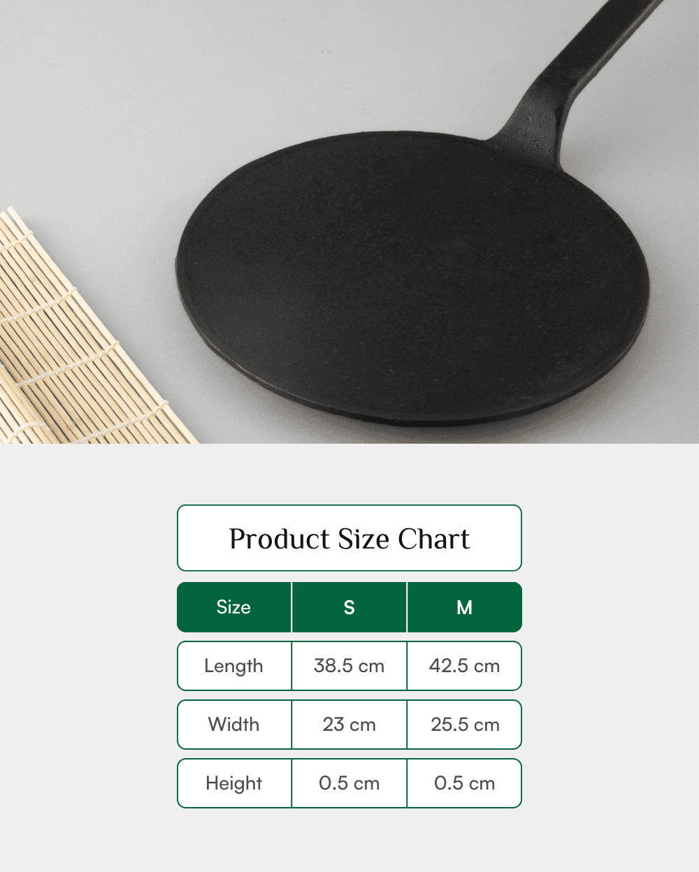Premium Cast Iron Robust Roti Tava