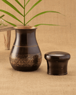 Pure Copper Acute Bedroom Jar Vintage Engraved