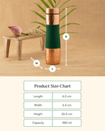Premium Copper Alpha Bottle Green