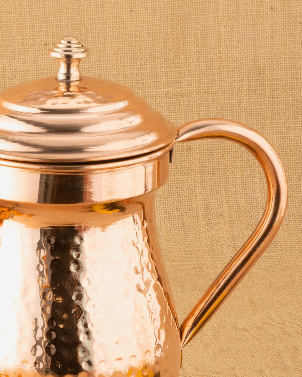 Authentic Copper Baron Jug with Lid