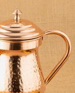 Authentic Copper Baron Jug with Lid