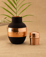 Authentic Copper Classic Bedroom Jar Black