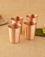 Copper Crest Glass 4 Pc