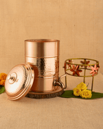 Classic Copper Heritage Matka with Stand
