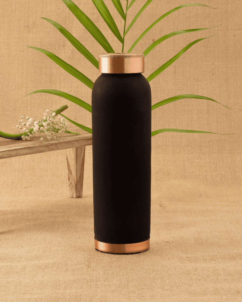 Copper Luxe Bottle Black