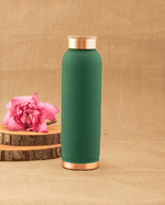 Copper Luxe Bottle Green Color Coated