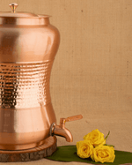 Authentic Copper Luxe Matka