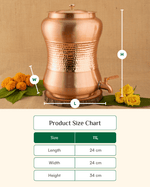 Premium Copper Luxe Matka
