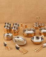 Authentic Copper Premium Dinner set
