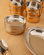 Copper Premium Dinner Set