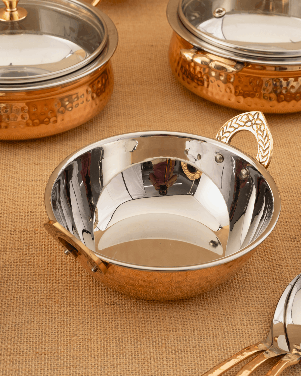 Copper Premium Dinner Set