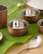 Authentic Copper Premium Thaliset Vintage Finish (steel Inside)