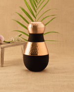 Copper Rajwadi Bedroom Jar Black
