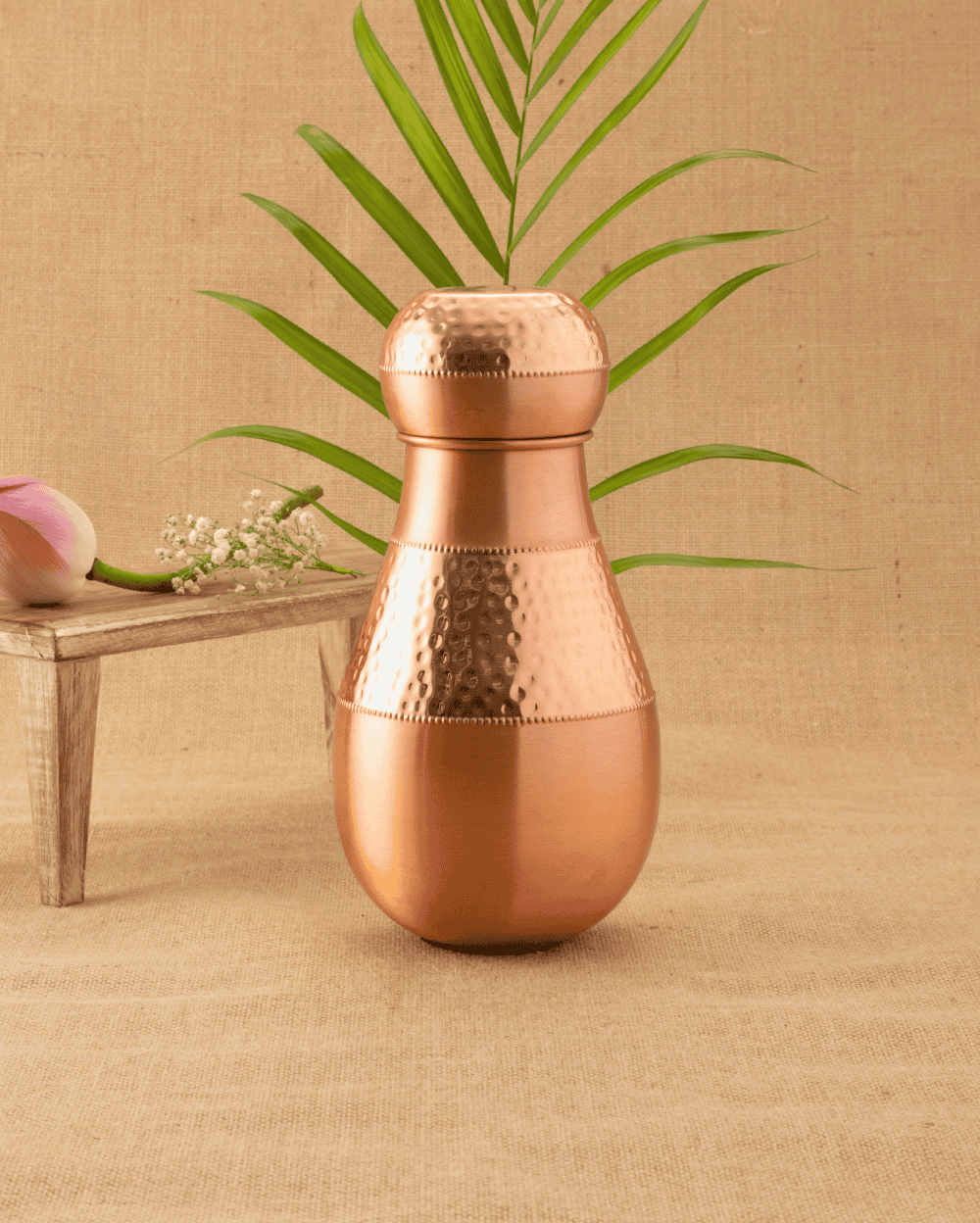 Copper Rajwadi Bedroom Jar