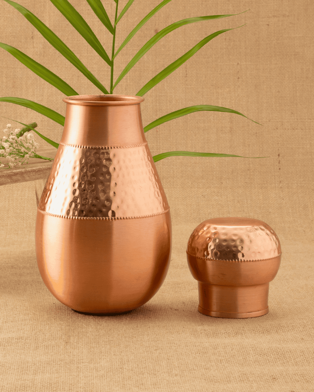 Pure Copper Rajwadi Bedroom Jar