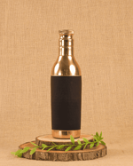 Authentic Copper Signature Bottle Black Color Coated (980ml)